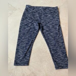 90Degree by Reflex Navy/grey leggings sz 3X